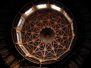 Kuppel des Panometers in Leipzig