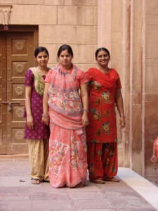 hübsche Frauen in Indien