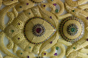 Goldschmuck im Goldsouk von Dubai