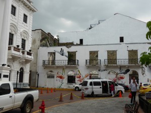 in der Altstadt von Panama, Panama Viejo