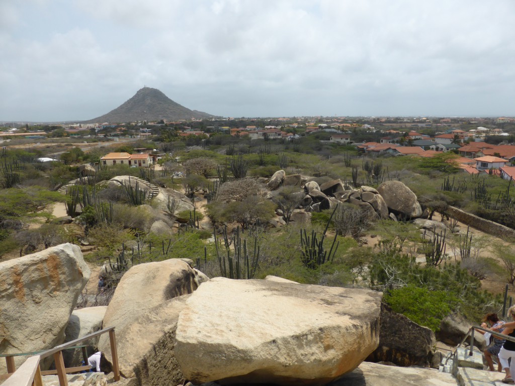 Blick über Aruba