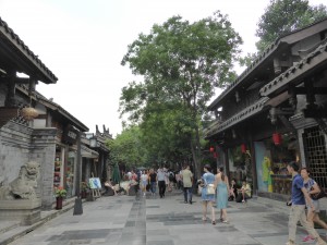 Altstadt von Chengdu / Old city centre of Chengdu