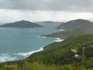 Blick über Tortola