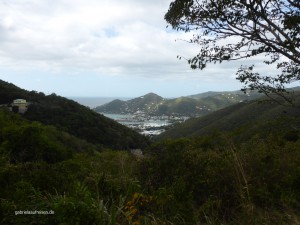 Blick über Tortola