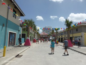 Shopping Center am Pier von Road Town, der Hauptstadt von Tortola