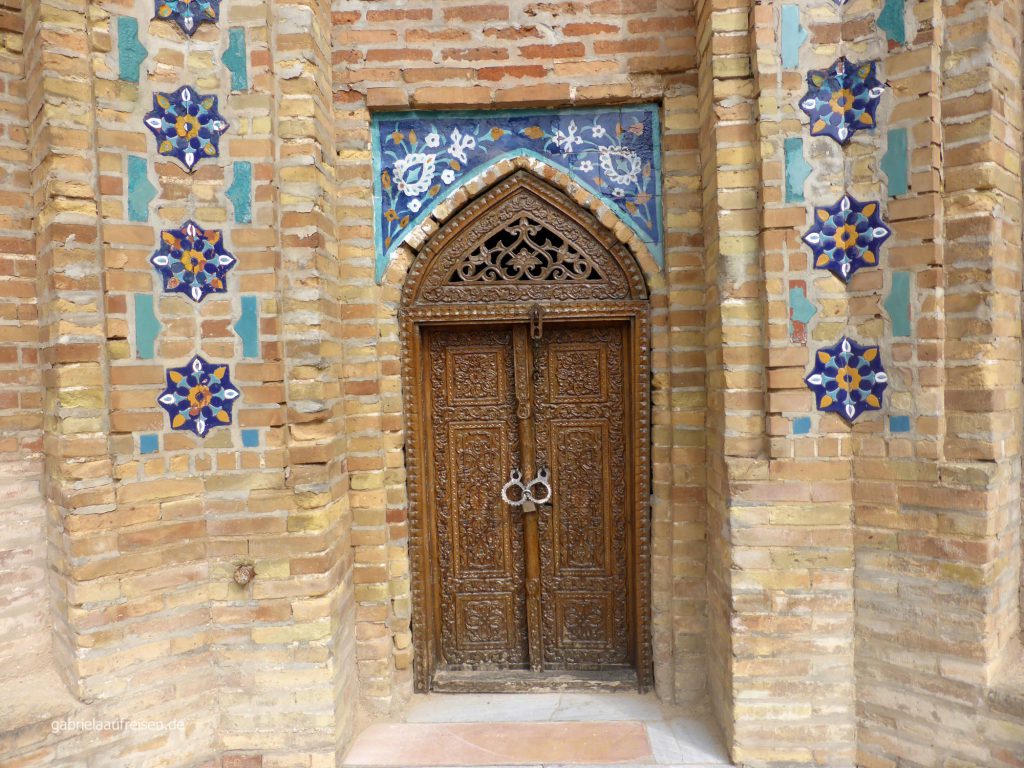 Tür im Gur-Emir Mausoleum