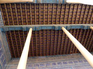 wunderschöne Deckenmalerei im Herrscherpalast