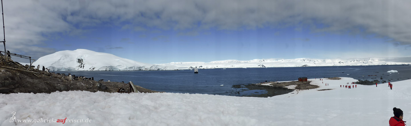 Antarktis, Mikkelsen Harbour Panorama