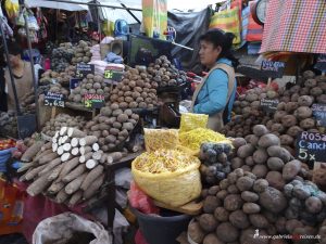 Peru, Arequipa, Kartoffeln, Markt