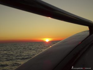 Sonnenuntergang in der Adria