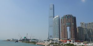 Wolkenkratzer in Hongkong