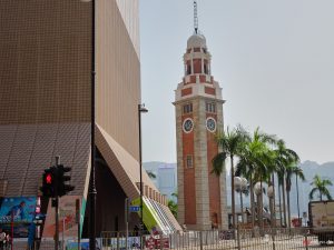 Uhrenturm in Hongkong