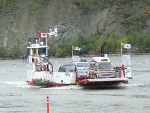 Yukon Ferry to Dawson