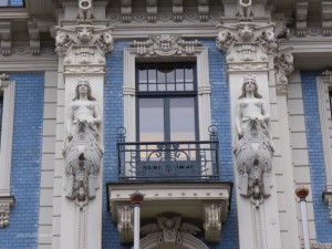 Art Nouveau house in Riga