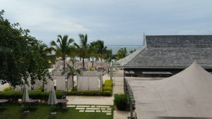 view from our veranda to the sea