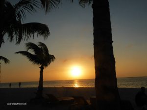 at the beach of the St. Regis Mauritius