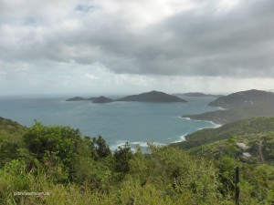 view over Tortola
