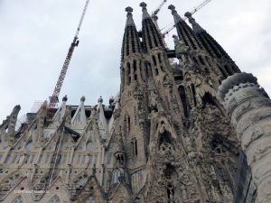 the Sagrada Familia
