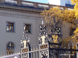 the fence at the Humboldt University