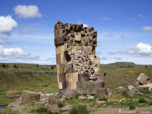 Peru, grave tower by Inkas