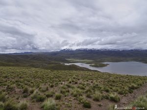 Peru, lake in the Andes