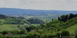 typical view over Tuscany