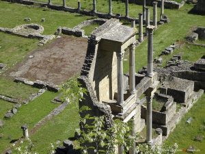 archeological site in Volterra