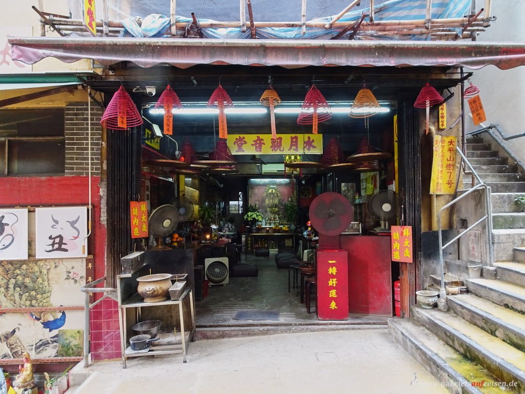 traditioneller Laden in Hongkong