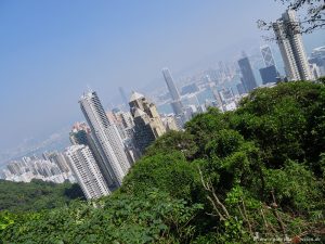 view over Hong Kong