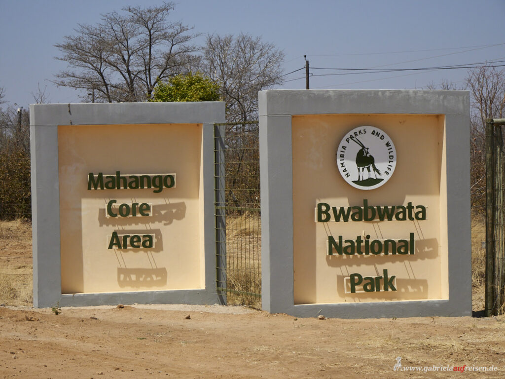 Eingang-Bwabwata-Nationalpark