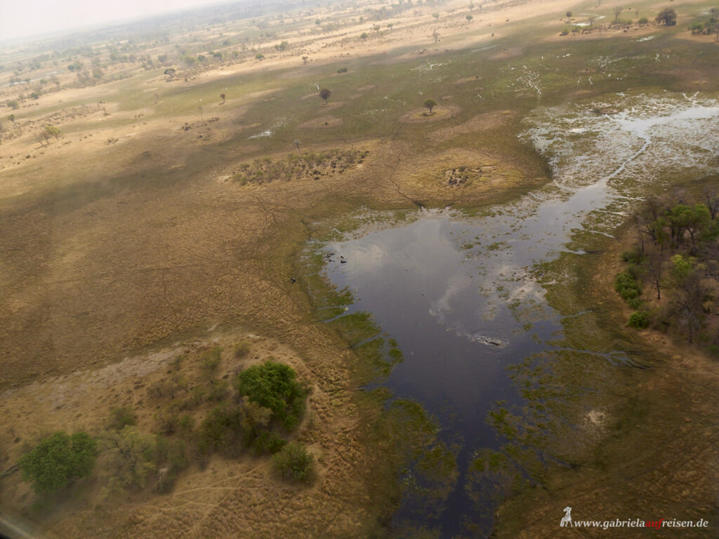 Ueberflug-Okavango-Delta