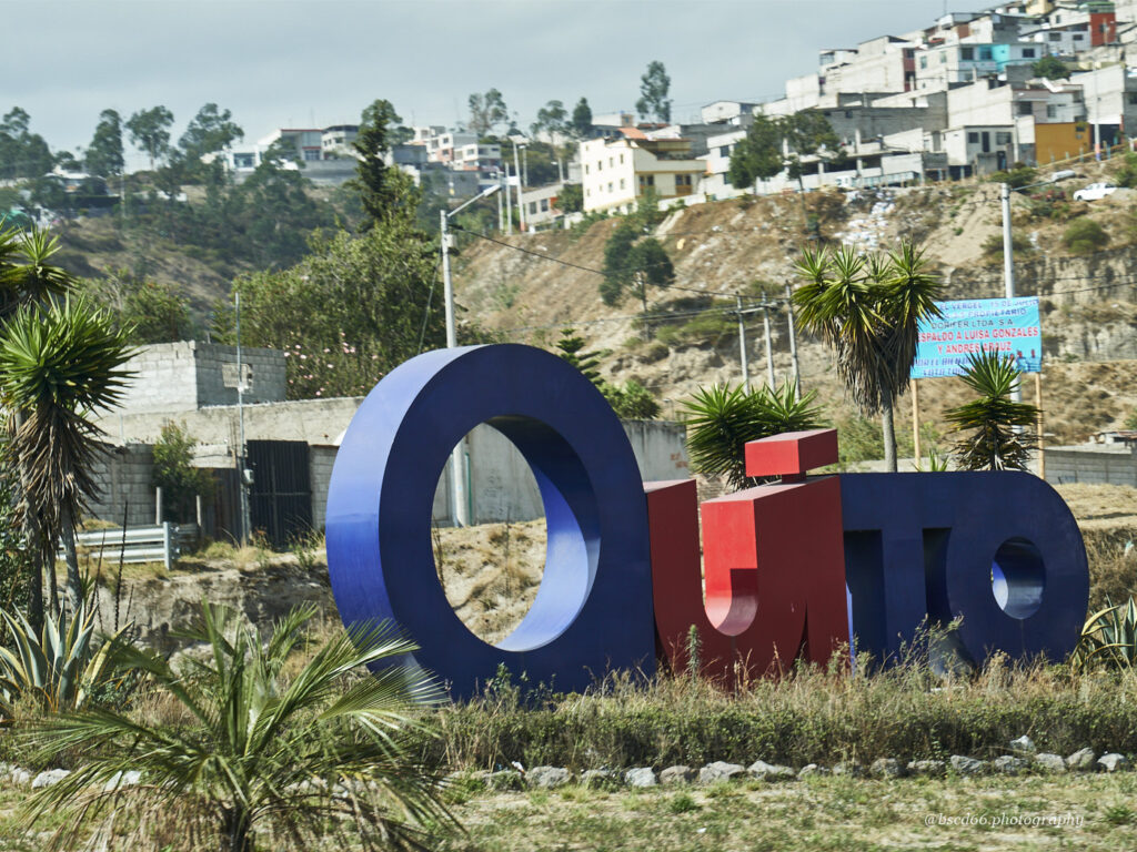 Schriftzug-Quito