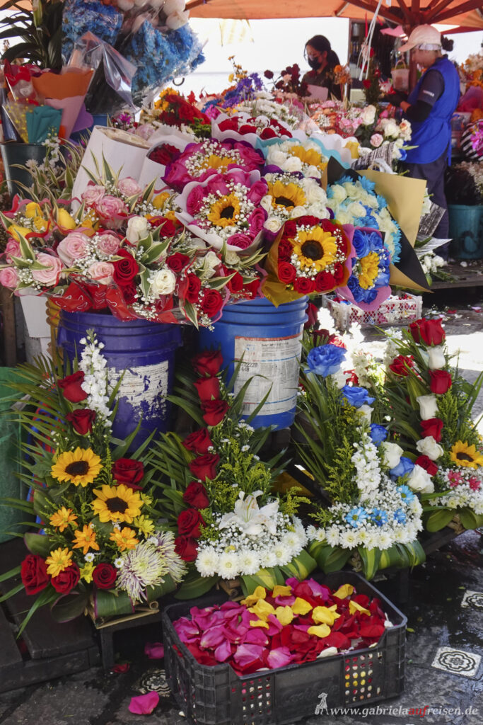 Cuenca-Blumenverkauf