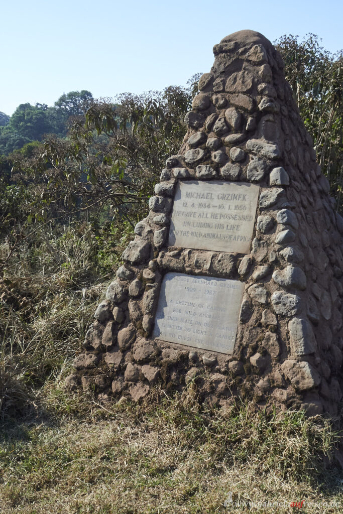 Gedenkstein-Ngorongoro-Krater